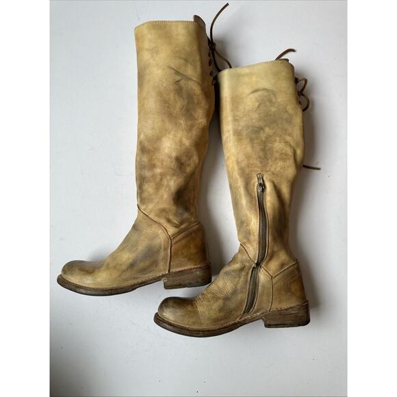 Bed Stu Leather Knee-high Riding Boots Size 6.5 - Picture 6 of 10